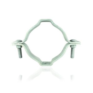 Abrazadera o Collarin de 2 Dos Salidas 7-8 Platina 1/4 Pulgada 180 mm CL 1803