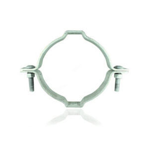 Abrazadera o Collarin de 2 Dos Salidas Platina 1-4 Pulgada 350 mm