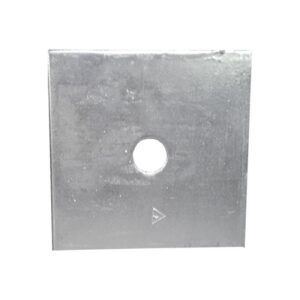 Arandela Cuadrada Plana de 4 x 4 x 5/8 Pl 1/8 ARC35