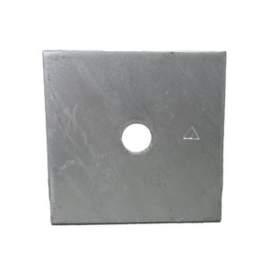 Arandela Cuadrada Plana de 4 x 4 x 5/8 Pl 1/4 ARC34