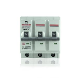 Breaker Enchufable Tripolar 3 X 32 AMP 6/10 KA Proteccion Termomagnetica PT349334
