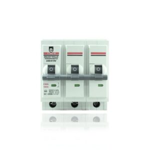 Breaker Enchufable Tripolar 3 X 50 AMP 6/10 KA Proteccion Termomagnetica PT349336