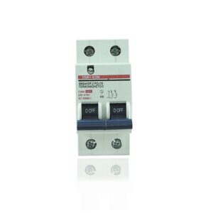 Breaker de Riel Bipolar 2 X 40 AMP 6 KA Proteccion Termomagnetica PT349386