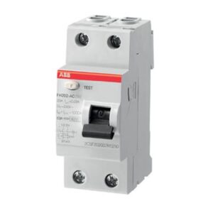 Breaker Diferencial Residual ABB AR FH202 AC-25 0.03 1TMF202006R1250 I2-251220