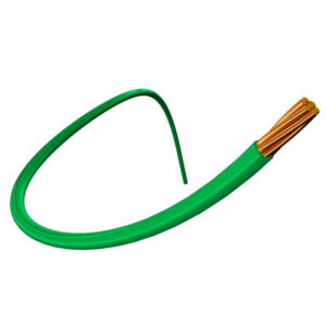 Cable Aislado No 10 AWG Aluminio HFFR Libre Halogeno 7 Hilos Recubierto Cobre Verde Rollos de 50 Metros 7862137906630