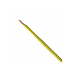 Cable Aislado Vehicular No 12 AWG Cobre Amarillo Rollo de 50 Metros Metros