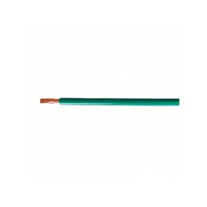 Cable Aislado Vehicular No 16 AWG Cobre Verde Rollo de 50 Metros Metros