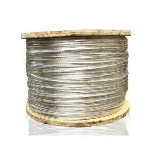 Cable Desnudo No 1/0 AWG ACSR Aluminio nucleo Acero Metros