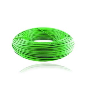 Cable Aislado No 12 AWG Cobre HFFR Libre Halogenos Color Verde Rollo de 50 Metros 31352610105 Metros