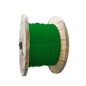 Cable Aislado No 14 AWG Cobre HFFR Libre Halogenos Color Verde Rollo de 50 Metros 31352601005 Metros