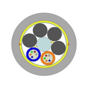 Cable de Fibra Optica ADSS SJ48H Longitud Maxima de Cable SPAN 120 Diametro Exterior 9.7mm G.652D 88490220001C I2-250221