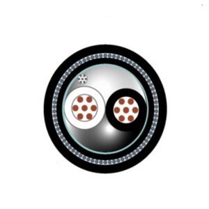 Cable Instrumentacion 1x2x14 AWG Armadura SWA Negro Apant Foil FR-PVC ResUV DW 300V 90Grados Max 105 Oper 8N4H001101 I2-250221