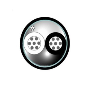 Cable Control 2x14 AWG Gris Apantallado Foil 600V Chaq.FR-PVC Res.UV DW 18 AWG 90Grados Condu Cobre Est. 8BCP102109 I2-250618