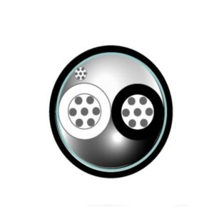 Cable Control 2x16 AWG Negro Apantallado Foil 600V Chaq.FR-PVC Res.UV DW 16 AWG 90Grados Condu Cobre Est. 8KDP102101 I2-250409