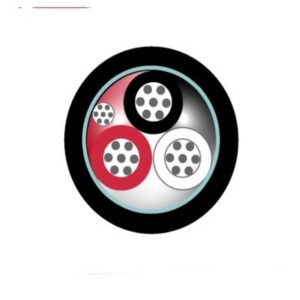 Cable Control 3x14 AWG Negro Apantallado Foil 600V Chaq.FR-PVC Res.UV DW 18 AWG 90Grados Condu Cobre Est. 8BCP103101 I2-250618