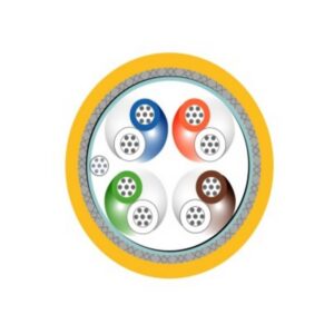 Cable Tipo Bus Industrial 4x2x24 AWG RS485-422 SF-UTP 120 Ohm Amarillo 9392004105 I2-250618