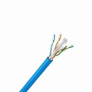 Cable UTP 4 Categoria 6 Azul LSZH Libre Halogeno Rollo de 50 Metros 88490009104R Metros