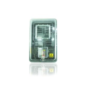 Caja Contador Polifasico 1 Medidor 39 8x24 4x1 cm Riel