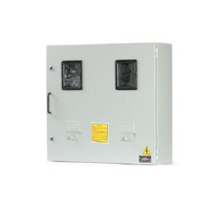 Caja Contador Trifasica Horizontal para 2 Medidor 57X60X18