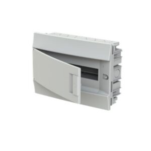 Caja de distribucion Montaje empotrado 12 modulos 1 fila 41A12X11 IP41 Puerta Simple Plastico Opaca 1SLM004100A1103 I2-251220