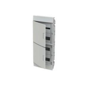 Caja de distribucion Montaje empotrado 48 modulos 4 fila 41A12X41 Puerta Opaca Enrasada 1SLM004100A1108 I2-251220