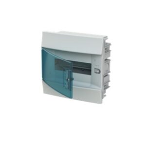 Caja de distribucion Montaje empotrado 8 modulos 1 fila 41A08X12A IP41 Puerta Simple Plastico Opaca 1SLM004101A1202 I2-251220