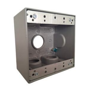 Caja Tipo Radwell 10 x 10 Con Salida 3/4 4Huecos