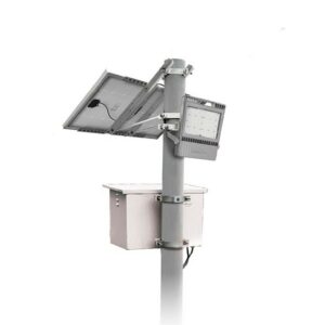 Sistema Integral de Iluminacion Kit Solar SYLVANIA Flood 80W PC 1.9N 4000K Blanco Frio Alumbrado Publico P38357-36 I2-260224