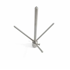 Pararrayo Tipo Franklin De 4 Puntas Puntas Acero Inox