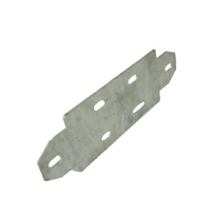 Platina union bandeja galvanizada 200mm x 64mm Cal 16 CAL 16