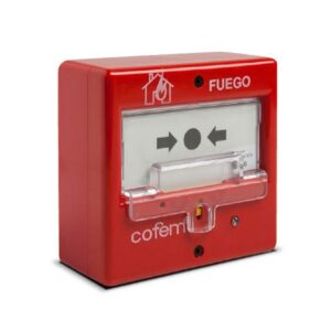 Pulsador manual de alarma rearmable para sistema algoritmico direccionable EN54 - 11 PUCAY I2-251220