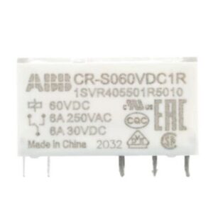 Rele de Conmutacion de Interfaz Enchufable 1c-o CR-S060VDC1R A1-A2 60VDC 1SVR405501R5010 I2-251220