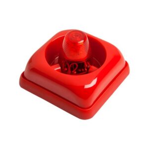 Sirena convencional con luz flash. 24Vdc. 85db. SIR24F I2-251220