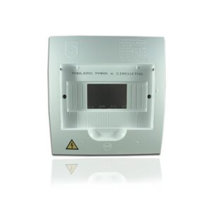 Tablero Monofasico Para Breaker Riel 6 Circuitos Al-Cu 75A PT730301U