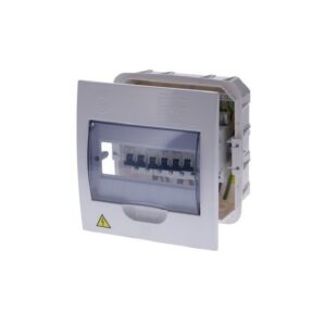 Tablero Monofasico Para Breaker Riel 8 Circuitos Al-Cu 75A PT730302U