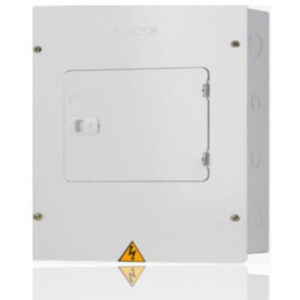 Tablero Electrico Bifasico 12 Circuitos 100A Galvanizado Tapa y Puerta Blanca Barraje Bimetalico TERCOL TB12PG-BM I2-251002