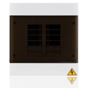 Tablero Electrico Bifasico 12 Crcuitos 85A Tapa y Puerta Plastica Barraje Bimetalico TERCOL TTP12-BM I2-251002