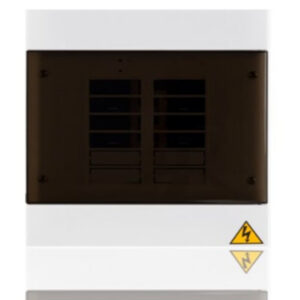 Tablero Electrico Monofasico 12 Crcuitos 85A Galvanizado Tapa y Puerta Plastica Barraje Bimetalico TERCOL TTP12MG-BM I2-251002