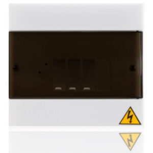 Tablero Electrico Monofasico 4 Circuitos 75A Galvanizado Tapa y Puerta Plastica Barraje Bimetalico TERCOL TTP4MG-BM I2-251002