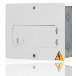 Tablero Electrico Monofasico 8 Circuitos 75A Galvanizado Puerta Metalica Blanca Barraje Bimetalico TERCOL TE8MPG-BM I2-251002