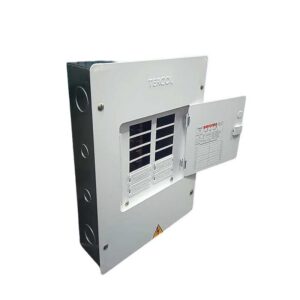 Tablero TERCOL Bifasico Con Puerta 12 Circuitos 125A Galvanizado TB12PG