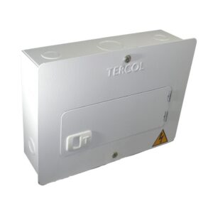 Tablero TERCOL Monofasico Con Puerta 6 Circuitos 75A Blanco TE6MP