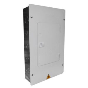 Tablero TERCOL Trifasico Con Puerta 12 Circuitos 100A Galvanizado Bimetalico TP312G-100