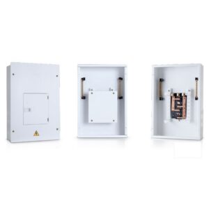 Tablero TERCOL Trifasico Con Puerta 18 Circuitos 225A Galvanizado TRP318G