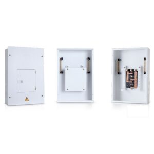 Tablero TERCOL Trifasico Con Puerta 24 Circuitos 225A Galvanizado TRP324G