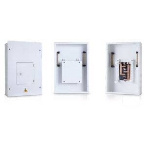 Tablero TERCOL Trifasico Con Puerta 6 Circuitos 125A Blanco TP306-125