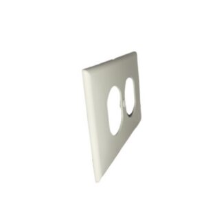 Tapa Para Toma Doble Leviton Blanca 8070300W