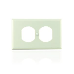 Tapa Para Toma Doble Tipo LEVITON Nacional Marfil MARFIL