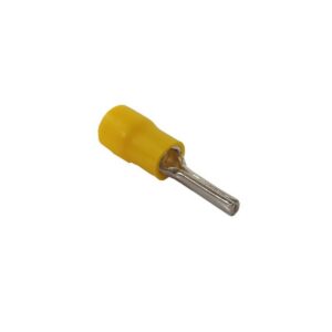 Terminal Pin Punta Cilind Calibre 12/10 Awg AMARILLO