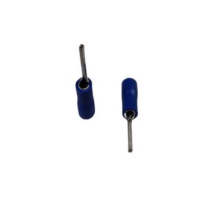Terminal Tipo Pin Punta Solida Azul 16/14 AWG - Conector Electrico Aislado